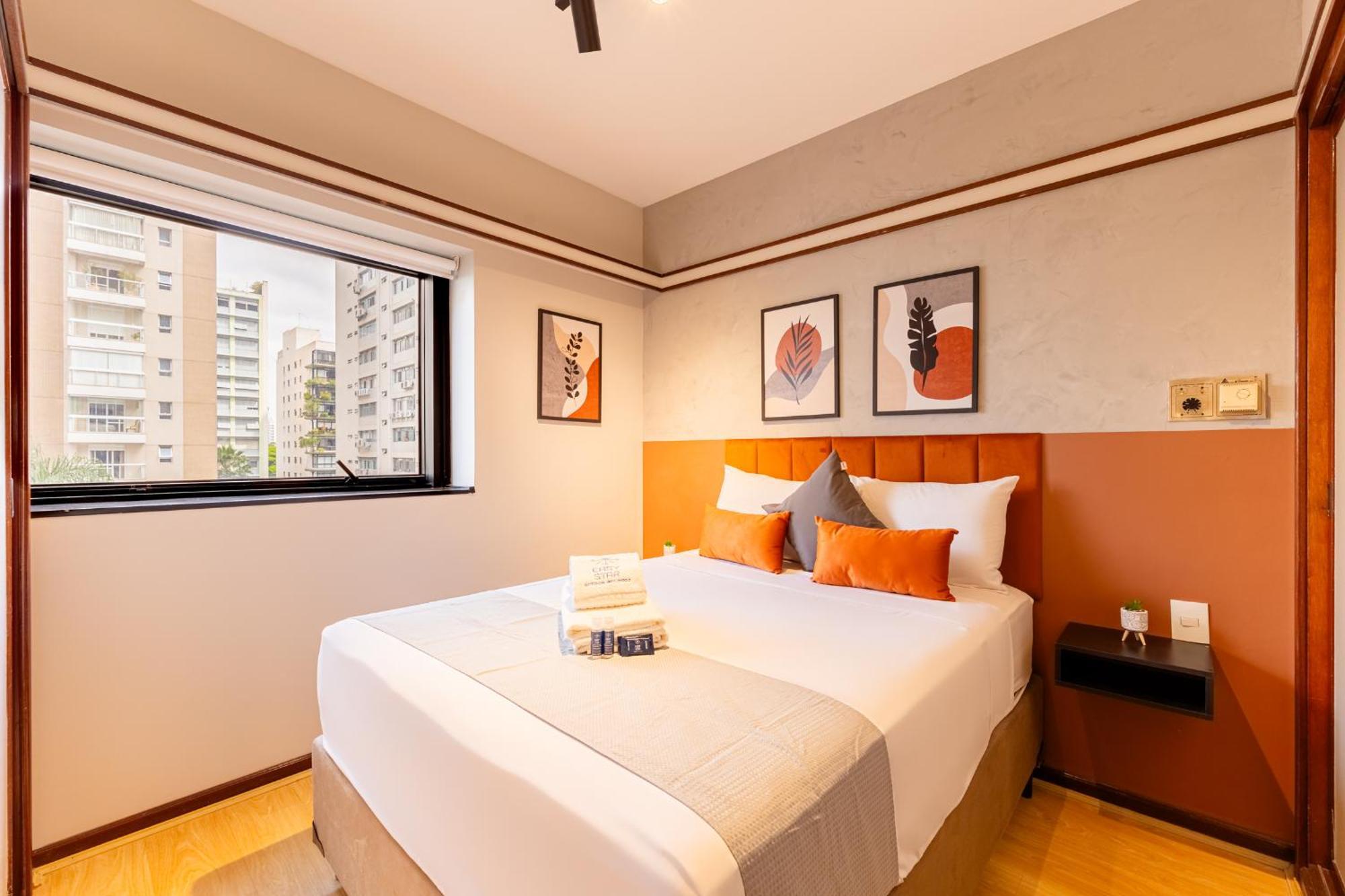 Apartamento Easy Star - Flat Classico No Coracao Do Jardim Paulista - Hp01i São Paulo